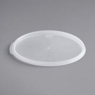 Vigor 12, 18, and 22 Qt. Blue Round Polypropylene Food Storage Container Lid Vigor 12, 18, and 22 Qt. Blue Round Polypropylene Food Storage Container Lid