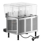 Vollrath VBBD3-37-S Triple 3.17 Gallon Bowl Refrigerated Beverage Dispenser with Stirring Paddle Circulation - 115V Vollrath VBBD3-37-S Triple 3.17 Gallon Bowl Refrigerated Beverage Dispenser with Stirring Paddle Circulation - 115V