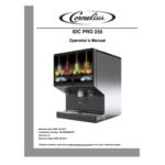 Cornelius 621058656 Pro Ice Drink Dual Nozzle Dispenser with Digital Touch Screen and Drip Tray