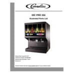Cornelius 621058656 Pro Ice Drink Dual Nozzle Dispenser with Digital Touch Screen and Drip Tray