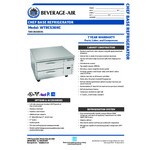 Beverage-Air WTRCS36HC 36