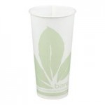 Bare by Solo RTN20BARE Eco-Forward 20 oz. RPET Straight Wall Cold Cup - 1,000/Case Bare by Solo RTN20BARE Eco-Forward 20 oz. RPET Straight Wall Cold Cup - 1,000/Case