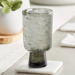 Acopa Pangea 12 oz. Gray Goblet - 12/Case Acopa Pangea 12 oz. Gray Goblet - 12/Case