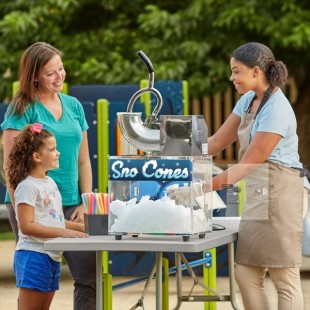Carnival King SCM250 Sno Cone Ice Machine - 120V