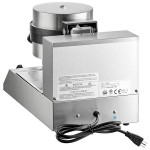 Carnival King WBM13 Non-Stick Belgian Waffle Maker with Timer - 120V