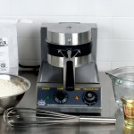 Carnival King WBM13 Non-Stick Belgian Waffle Maker with Timer - 120V