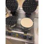Carnival King WBM13 Non-Stick Belgian Waffle Maker with Timer - 120V