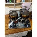 Carnival King WBM13 Non-Stick Belgian Waffle Maker with Timer - 120V