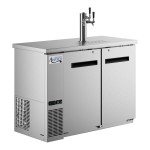 Avantco UDD-48-HC-S Triple Tap Shallow Depth Kegerator Beer Dispenser - Stainless Steel, (2) 1/2 Keg Capacity Avantco UDD-48-HC-S Triple Tap Shallow Depth Kegerator Beer Dispenser - Stainless Steel, (2) 1/2 Keg Capacity