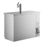 Avantco UDD-48-HC-S Triple Tap Shallow Depth Kegerator Beer Dispenser - Stainless Steel, (2) 1/2 Keg Capacity Avantco UDD-48-HC-S Triple Tap Shallow Depth Kegerator Beer Dispenser - Stainless Steel, (2) 1/2 Keg Capacity