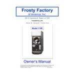 Frosty Factory 115R 4-1 12 Qt. Compact Remote-Cooled Frozen Cocktail Machine Kit with 4 Dispensers - 115V Frosty Factory 115R 4-1 12 Qt. Compact Remote-Cooled Frozen Cocktail Machine Kit with 4 Dispensers - 115V