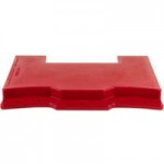 Cambro VBR5158 Hot Red 5' Versa Food / Salad Bar with Standard Casters Cambro VBR5158 Hot Red 5' Versa Food / Salad Bar with Standard Casters