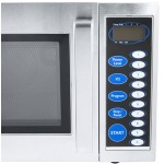 Vollrath 40819 Stainless Steel Commercial Microwave Oven with Digital Controls - 120V, 1000W Vollrath 40819 Stainless Steel Commercial Microwave Oven with Digital Controls - 120V, 1000W