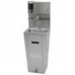Advance Tabco 7-PS-95 Hands Free Hand Sink with Pedestal Base and Soap and Towel Dispenser Advance Tabco 7-PS-95 Hands Free Hand Sink with Pedestal Base and Soap and Towel Dispenser