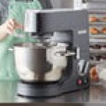 Hamilton Beach 8 Qt. Tilt Head Countertop Mixer with Guard & Standard Accessories - 120V, 1 hp Hamilton Beach 8 Qt. Tilt Head Countertop Mixer with Guard & Standard Accessories - 120V, 1 hp