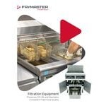 Frymaster LHD165 100 lb. Decathlon Natural Gas Floor Fryer with Thermatron Technology - 105,000 BTU