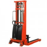 Ballymore 2,200 lb. Powered Dual Mast Fork Stacker with Adjustable 45