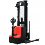 Ballymore 2,200 lb. Powered Dual Mast Fork Stacker with Adjustable 45
