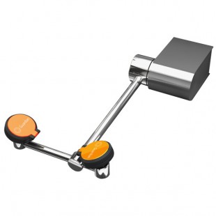 Guardian Equipment G1778 AutoFlow Wall Mounted Eye and Face Wash Station with 90 Degree Swing Down