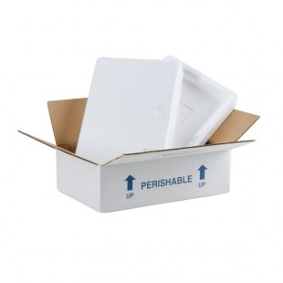 Polar Tech Thermo Chill Insulated Shipping Box with Foam Container 10