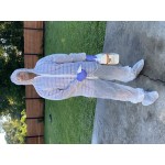 Lavex White Polypropylene 26 GSM Standard Weight Zipper Front Long Sleeve Coveralls with Elastic Wrists and Ankles - 2XL - 25/Case