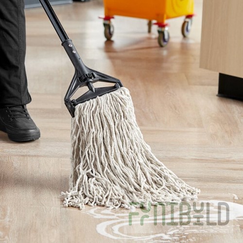 Advantage Supplies 24 oz. #32 Natural Cotton Cut-End Wet Mop Head with 1