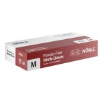 Noble Nitrile Black All-Purpose Powder-Free Disposable 4 Mil Thick Gloves - Medium - 1,000/Case