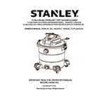 Stanley SL18199P 12 Gallon 5 1/2 Peak hp Wet / Dry Vacuum with Tool Kit - 120V, 1 Phase Stanley SL18199P 12 Gallon 5 1/2 Peak hp Wet / Dry Vacuum with Tool Kit - 120V, 1 Phase