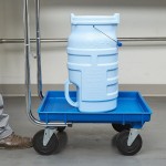 Vollrath 1697-44 Traex® Blue Rack Dolly Base (No Handle) - 21