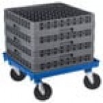 Vollrath 1697-44 Traex® Blue Rack Dolly Base (No Handle) - 21