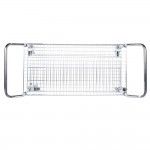 Regency Chrome 1 Shelf and 1 Basket Utility Cart - 18