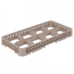 Vollrath HR1B1BBB Traex® Half-Size Beige 8 Compartment 9 1/16