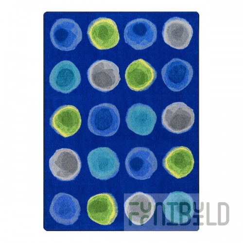 Joy Carpets Kid Essentials Watercolor Spots 10' 9