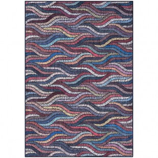 Abani Parker Collection 4' x 6' Multicolor Contemporary Woven Ropes Area Rug