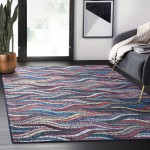 Abani Parker Collection 4' x 6' Multicolor Contemporary Woven Ropes Area Rug Abani Parker Collection 4' x 6' Multicolor Contemporary Woven Ropes Area Rug