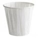 Genpak W450F Harvest Paper 3.5 oz. White Paper Souffle / Drinking Cup - 100/Pack Genpak W450F Harvest Paper 3.5 oz. White Paper Souffle / Drinking Cup - 100/Pack