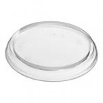 World Centric GreenLight Compliant PLA Plastic Compostable Lid for 8-32 oz. Round Deli Containers - 1,000/Case