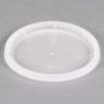 Pactiv/Newspring 8 oz. Translucent Round Deli Container Lid - 480/Case Pactiv/Newspring 8 oz. Translucent Round Deli Container Lid - 480/Case
