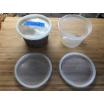 Pactiv/Newspring 8 oz. Translucent Round Deli Container Lid - 480/Case Pactiv/Newspring 8 oz. Translucent Round Deli Container Lid - 480/Case