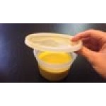 Pactiv/Newspring 8 oz. Translucent Round Deli Container Lid - 480/Case Pactiv/Newspring 8 oz. Translucent Round Deli Container Lid - 480/Case