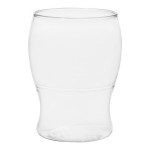 Tossware POP 7 oz. Customizable Plastic Mini Pint Glass - 252/Case