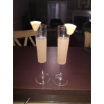 Fineline Renaissance 2807 7 oz. Clear Plastic 1-Piece Champagne Flute - 72/Case