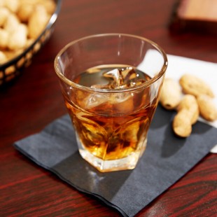 Libbey Gibraltar Twist 7 oz. Rocks / Old Fashioned Glass - Sample