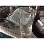 Acopa Straight Up 7 oz. Highball Glass - Sample