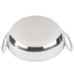 American Metalcraft BD55 18 oz. Stainless Steel Balti Dish - 5 3/4 American Metalcraft BD55 18 oz. Stainless Steel Balti Dish - 5 3/4