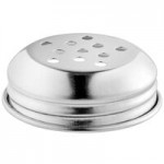 TableCraft Beehive 6 oz. Glass Cheese / Pepper Shaker with Chrome Plated Top - 12/Case TableCraft Beehive 6 oz. Glass Cheese / Pepper Shaker with Chrome Plated Top - 12/Case