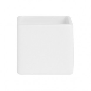 Varick A La Carte from Steelite International 3 oz. Bright White Square Deep Ramekin - 36/Case