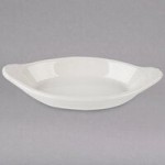 Hall China from Steelite International HL8340AWHA Ivory (American White) 2.75 oz. Fluted Ramekin - 36/Case