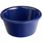 Acopa 3 oz. Red Smooth Melamine Ramekin - 12/Case