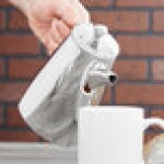 Vollrath 46202 Triennium 34 oz. Mirror-Finished Stainless Steel Coffee Pot